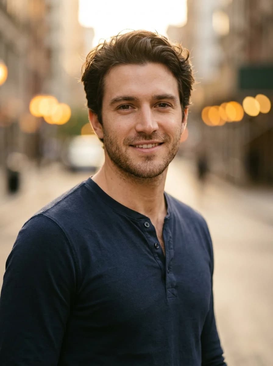 Portrait of a smiling man