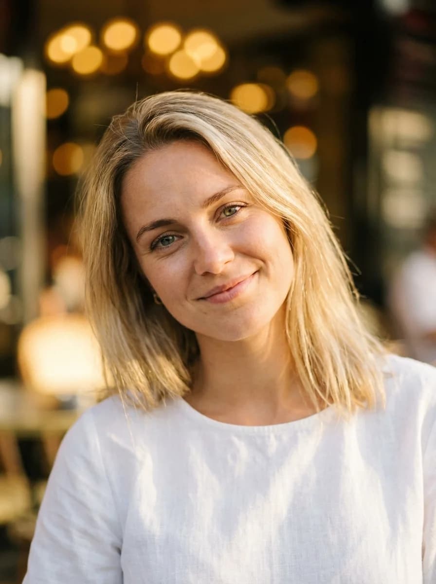Portrait of a smiling woman
